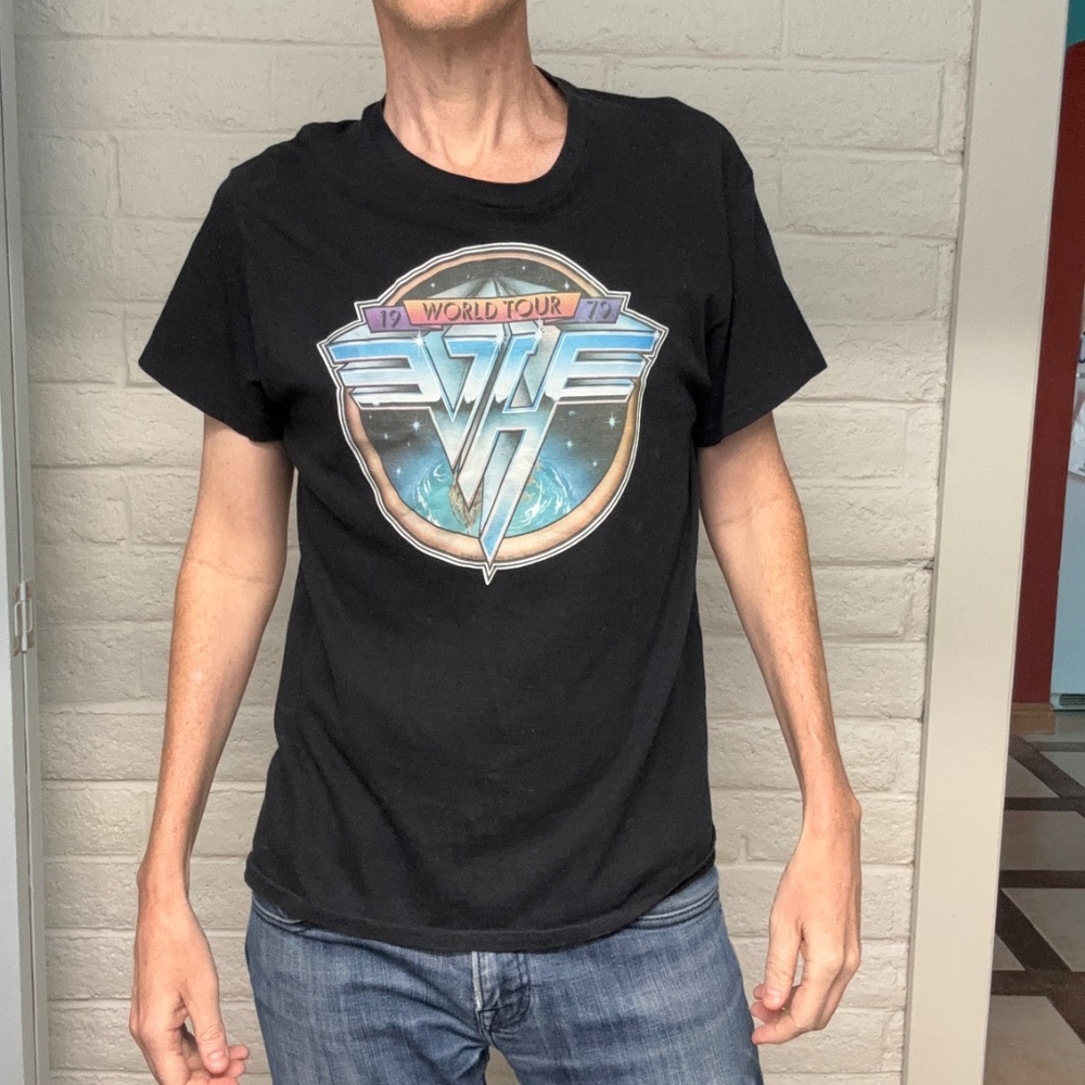 RARE Vintage Van Halen 1979 World Tour T-Shirt LARGE